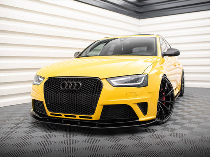 Maxton Design Street Pro Front Splitter - Audi RS4 B8