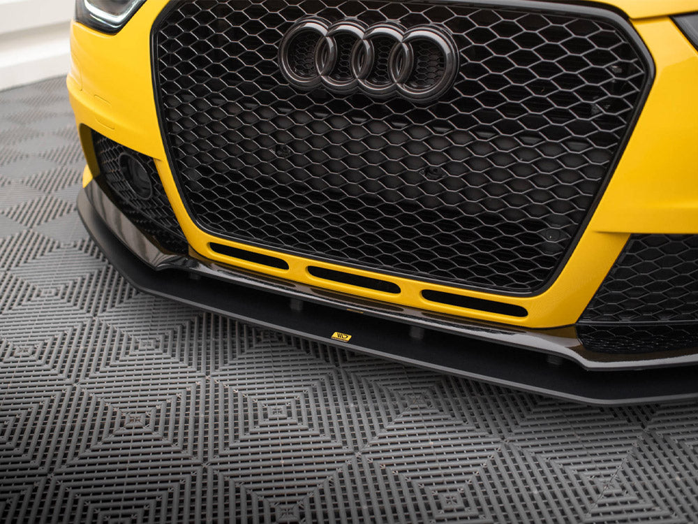 Maxton Design Street Pro Front Splitter - Audi RS4 B8