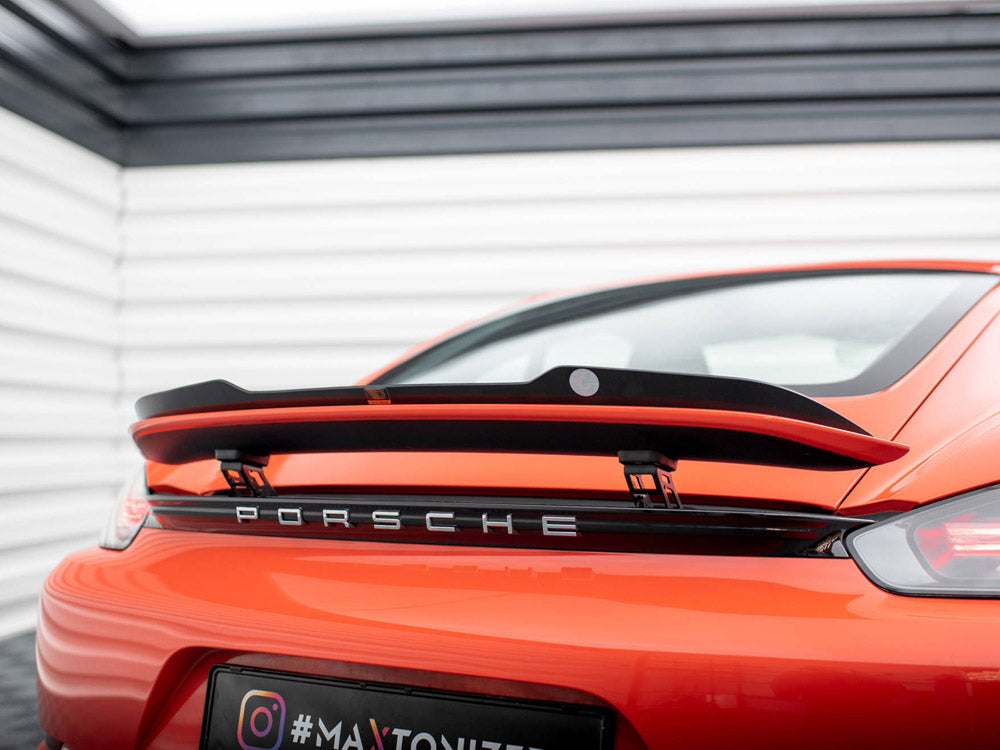 Maxton Design Street Plus Spoiler Cap - Porsche Cayman S 718