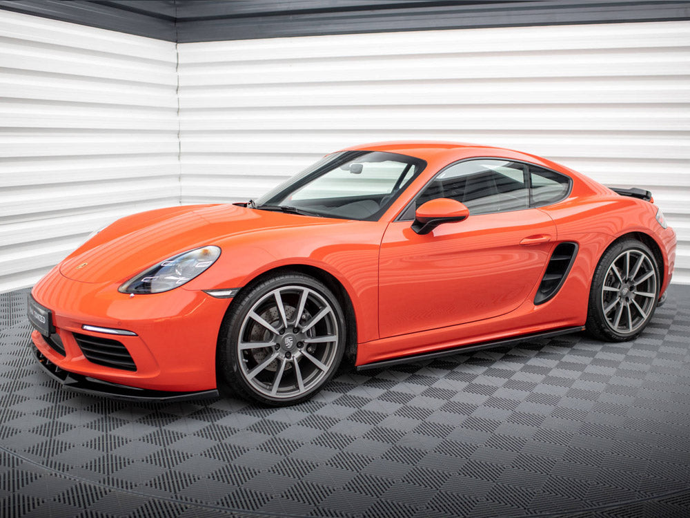 Maxton Design Street Plus Side Skirt Diffusers - Porsche Boxster/Cayman S 718