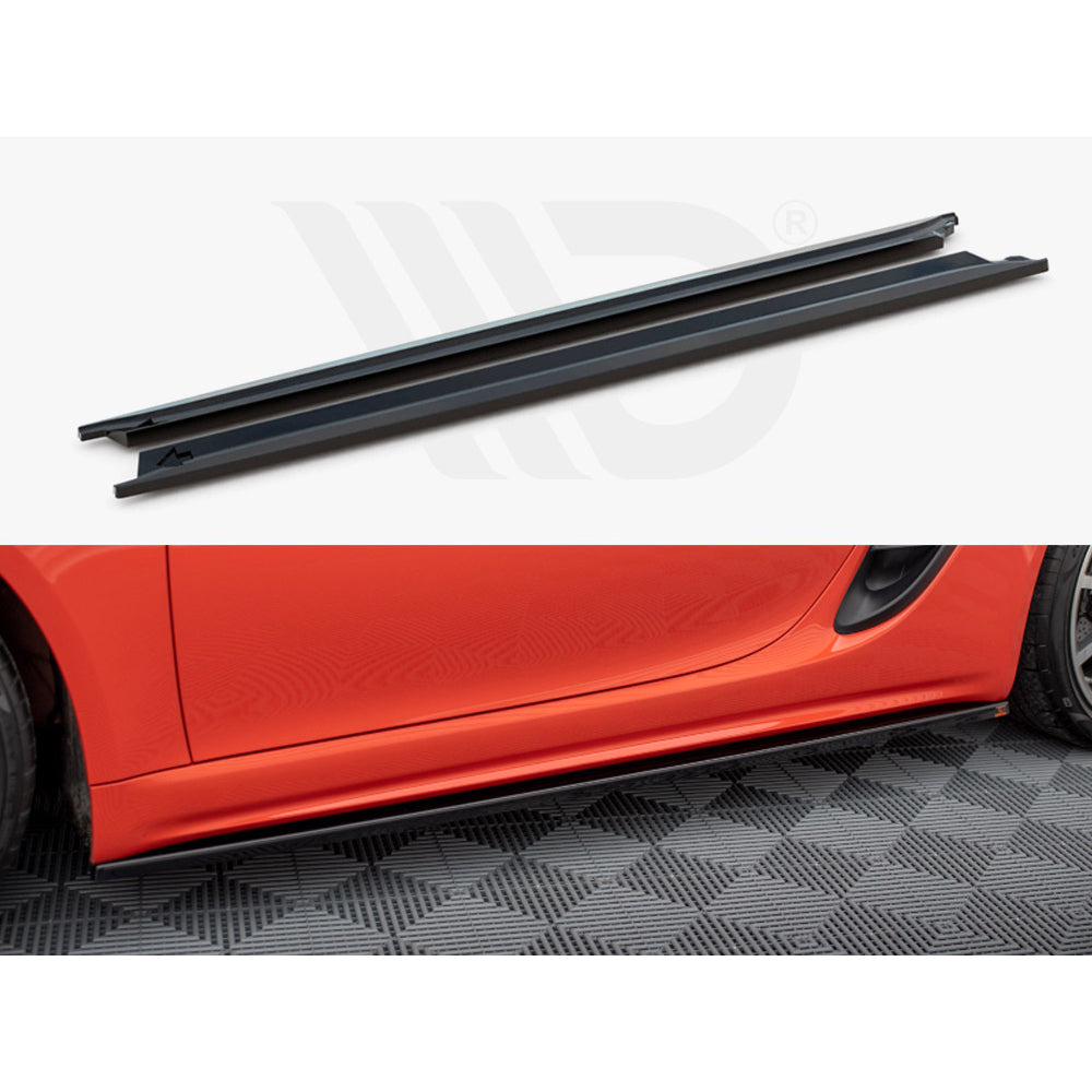 Maxton Design Street Plus Side Skirt Diffusers - Porsche Boxster/Cayman S 718