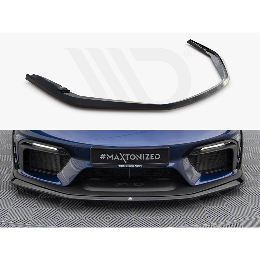 Divisor delantero Maxton Design Street Plus - Porsche Cayman GT4RS 718