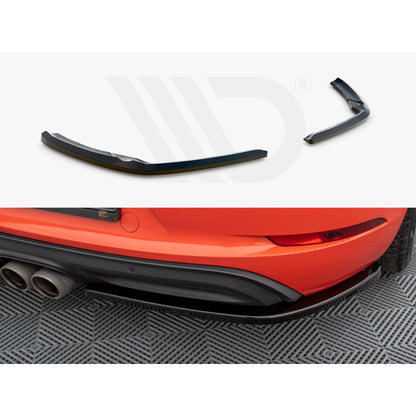 Maxton Design Street Plus Rear Side Splitters - Porsche Boxster/Cayman S 718