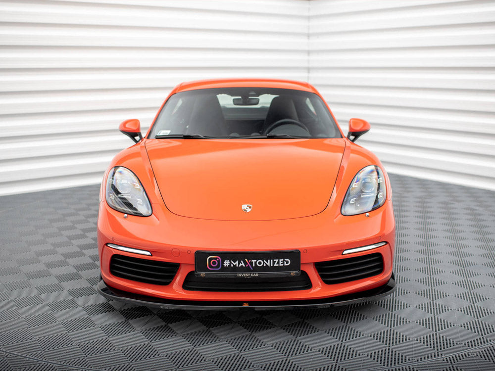 Maxton Design Street Plus Front Splitter V2 - Porsche Boxster/Cayman S 718