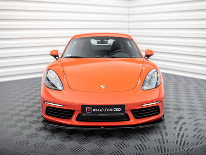 Maxton Design Street Plus Front Splitter V2 - Porsche Boxster/Cayman S 718