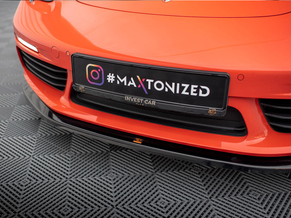 Maxton Design Street Plus Front Splitter V2 - Porsche Boxster/Cayman S 718