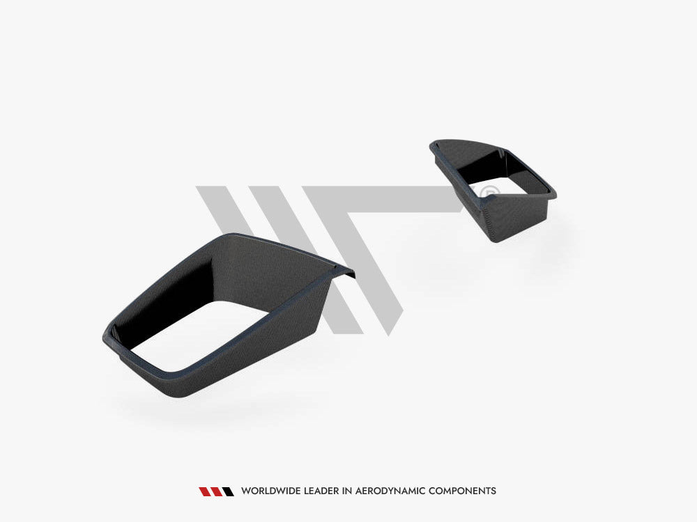 Maxton Design Carbon Fibre Front Bumper Side Vents - BMW M135i F40