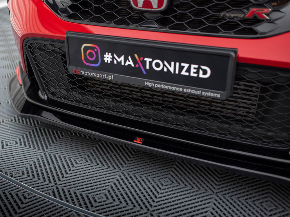 Divisor delantero Maxton Design Street Plus V1 - Honda Civic Type R FL5