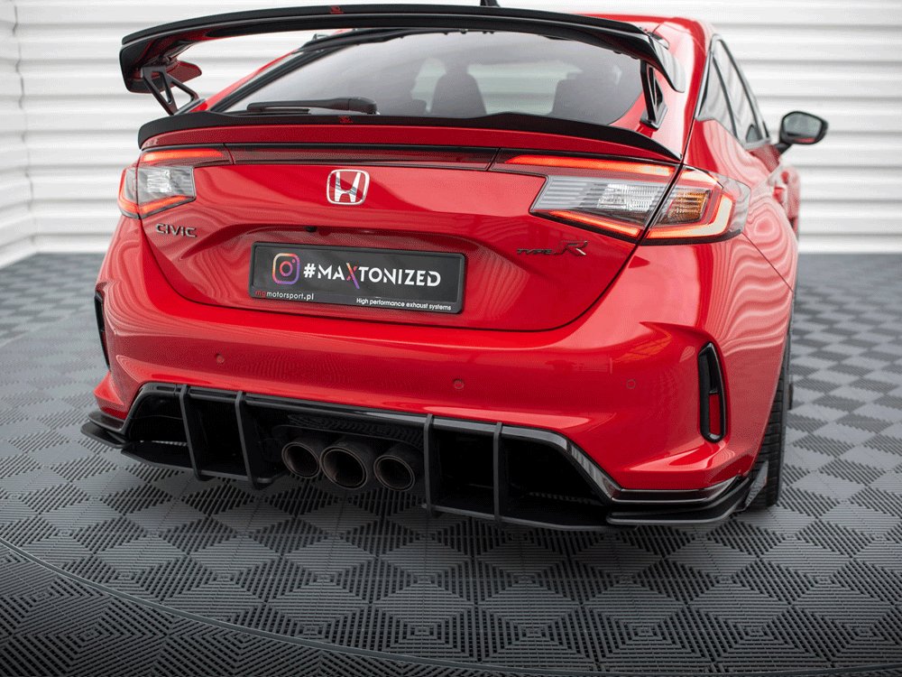 Difusor trasero y aletas Maxton Design Street Pro - Honda Civic Type R FL5