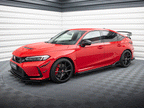 Maxton Design Street Pro Side Skirt Diffusers + Flaps - Honda Civic Type R FL5