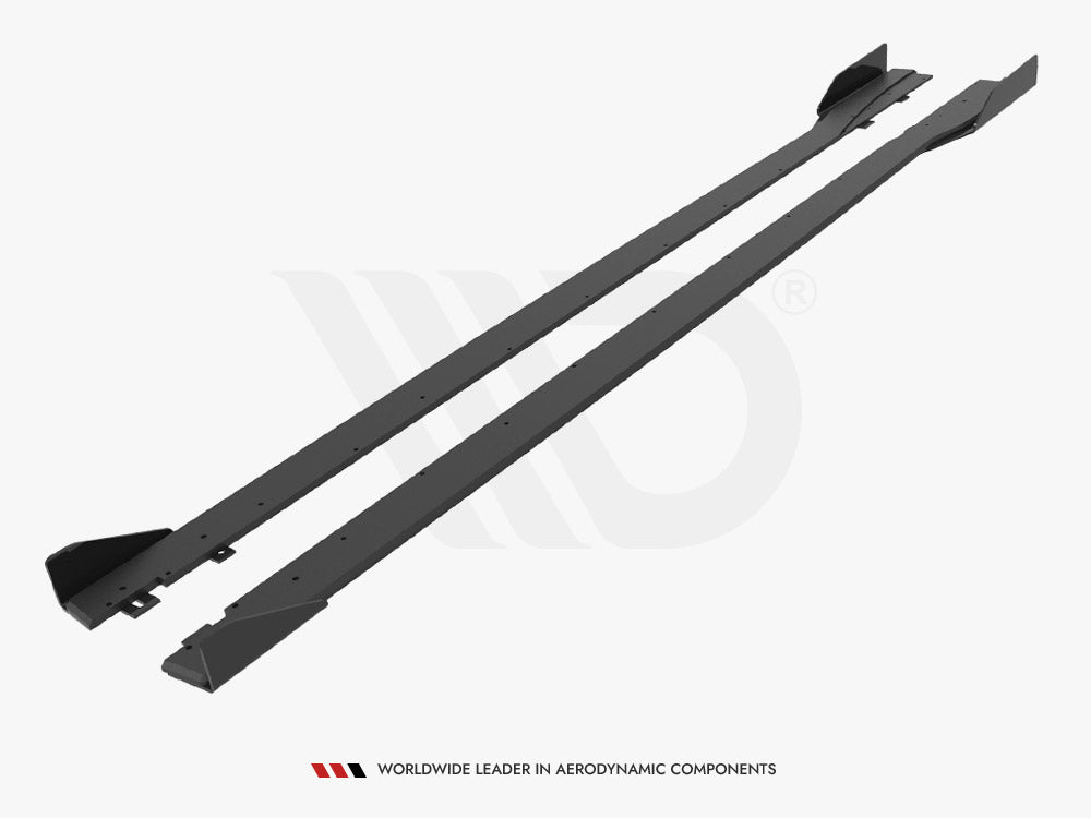 Difusores y aletas laterales Maxton Design Street Pro - Honda Civic Type R FL5