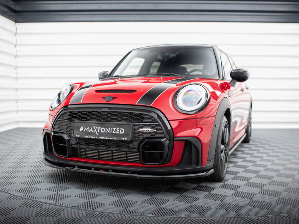 Maxton Design Street Plus Front Splitter V1 - MINI Cooper S F56 JCW LCI 2