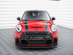 Maxton Design Street Plus Front Splitter V1 - MINI Cooper S F56 JCW LCI 2