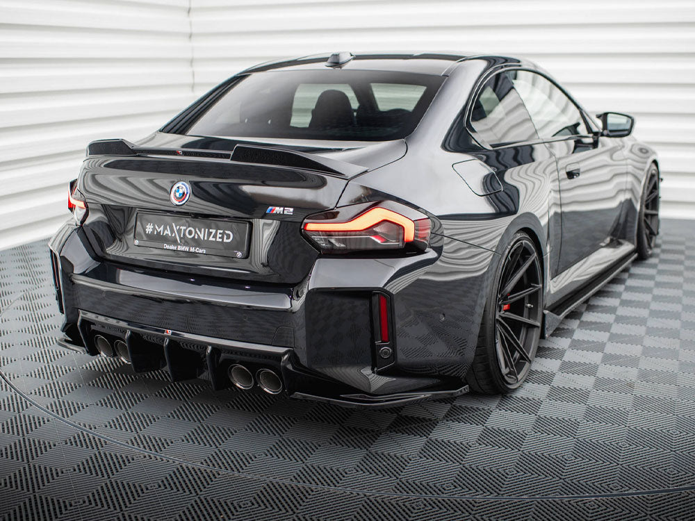 Maxton Design Street Plus Rear Side Splitters V3 - BMW M2 G87