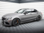 Maxton Design Street Plus Side Skirt Diffusers - Mercedes C63 AMG W205/S205 Facelift