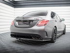 Divisor trasero central Maxton Design Street Plus - Mercedes C63 AMG W205/S205 Facelift