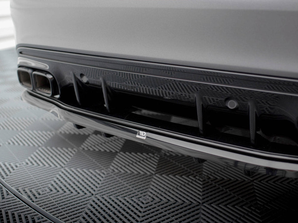 Divisor trasero central Maxton Design Street Plus - Mercedes C63 AMG W205/S205 Facelift
