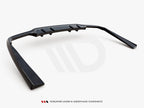 Divisor trasero central Maxton Design Street Plus - Mercedes C63 AMG W205/S205 Facelift