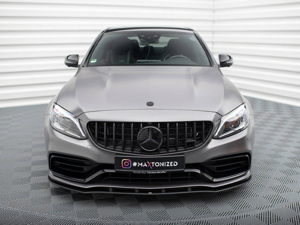 Séparateur avant Maxton Design Street Pro – Mercedes C63 AMG W205/S205 restylée