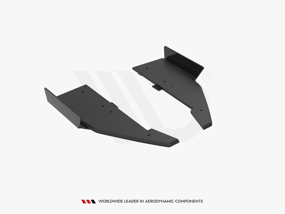 Divisores laterales traseros y aletas Maxton Design Street Pro - Mercedes C63 AMG W205/S205 Facelift