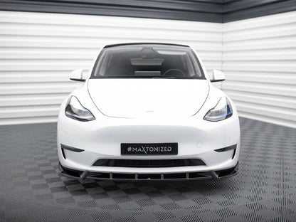 Maxton Design Street Plus Front Splitter V1 - Tesla Model Y