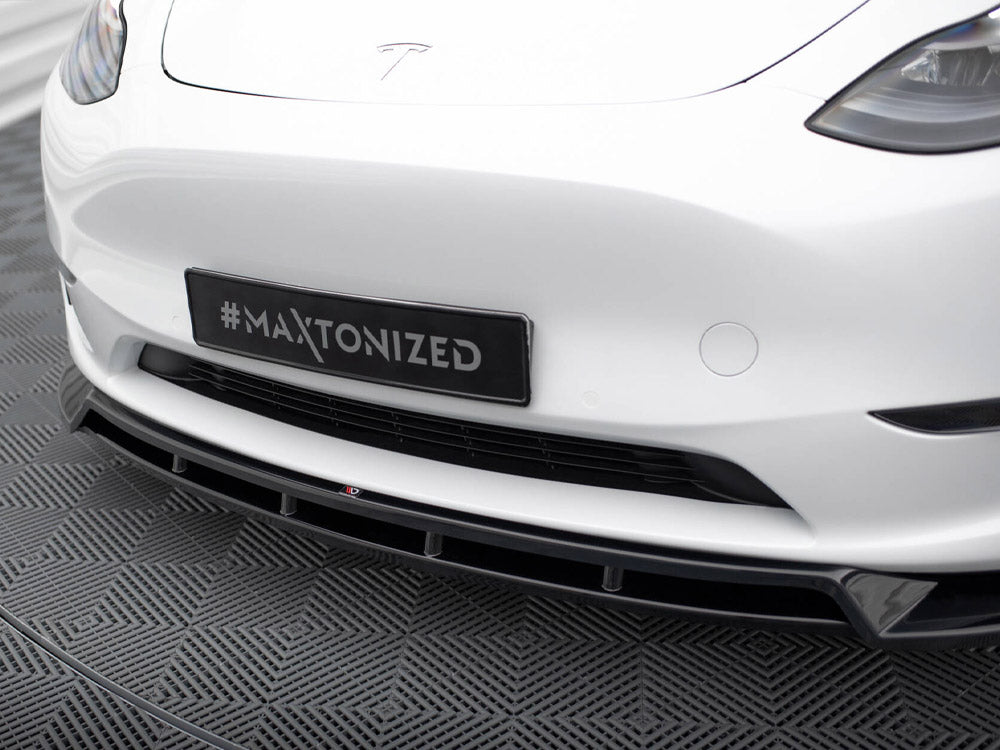 Maxton Design Street Plus Front Splitter V2 - Tesla Model Y