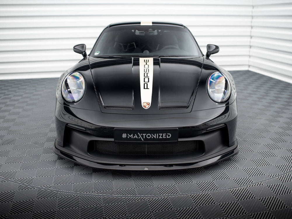 Maxton Design Street Plus Front Splitter - Porsche 911 GT3 992.1