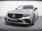 Maxton Design Street Pro Front Splitter - Mercedes C43 AMG C205 Facelift