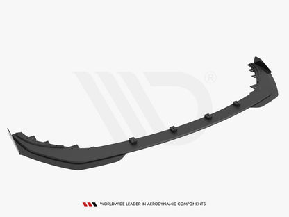 Maxton Design Street Pro Front Splitter + Flaps - Mercedes C43 AMG C205 Facelift