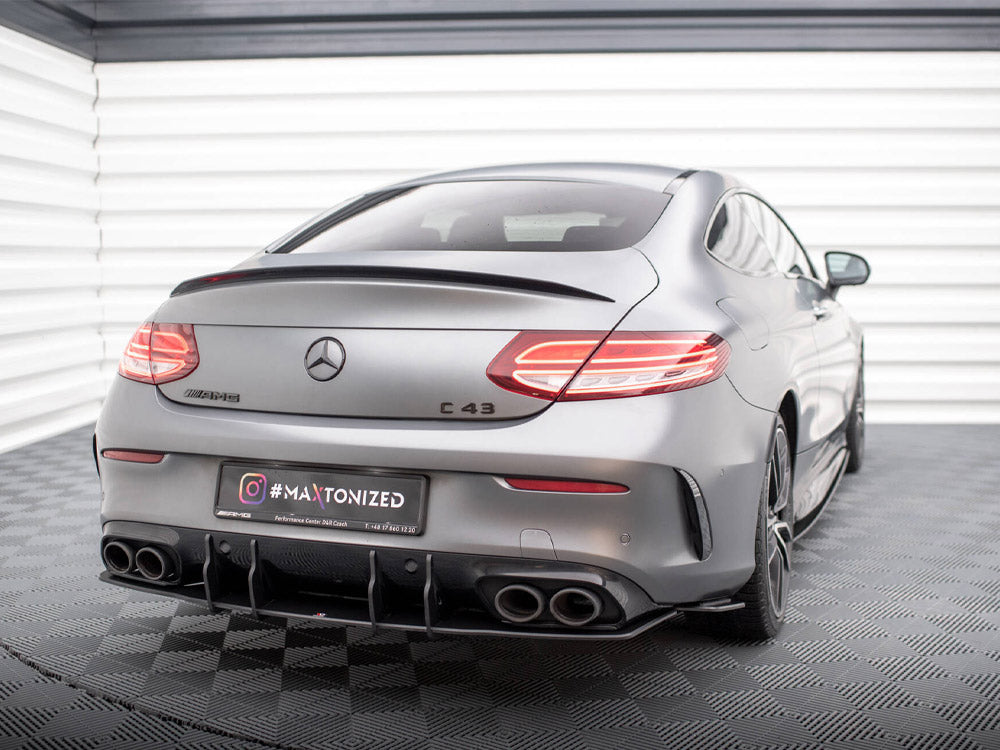 Maxton Design Street Pro Rear Diffuser - Mercedes C43 AMG C205 Facelift