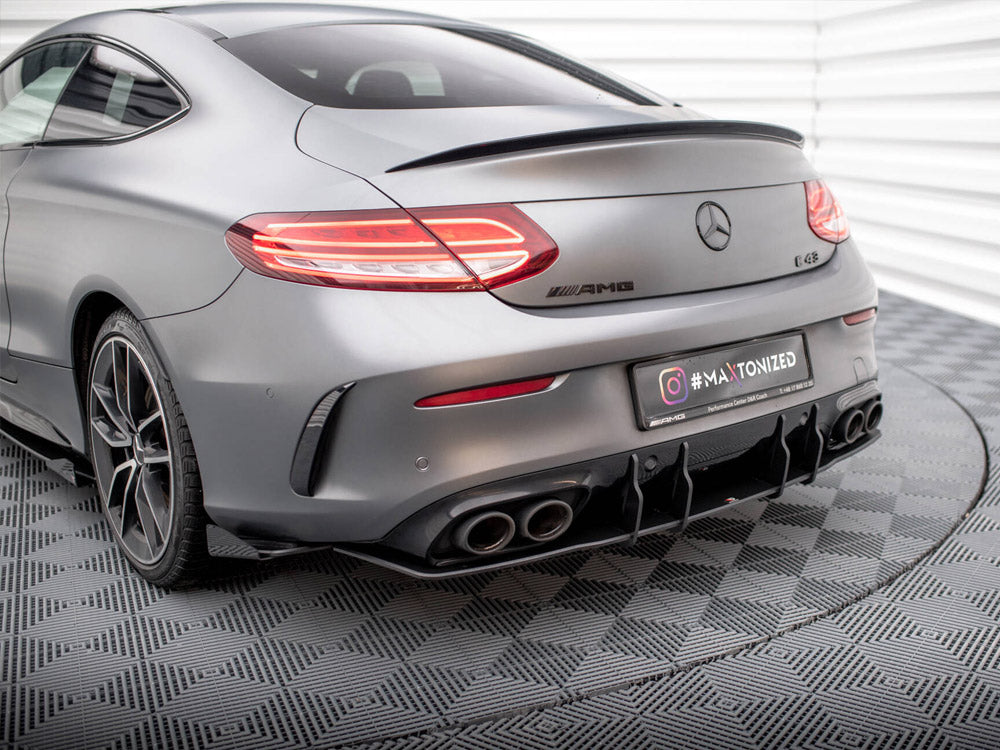 Maxton Design Street Pro Rear Diffuser - Mercedes C43 AMG C205 Facelift