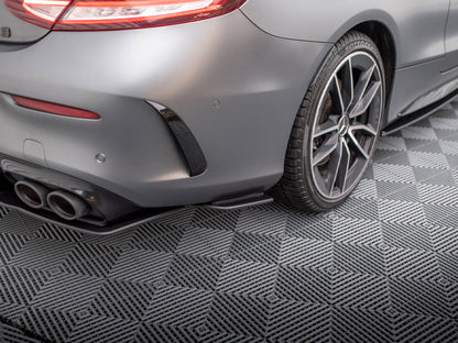 Maxton Design Street Pro Rear Side Splitters - Mercedes C43 AMG C205 Facelift