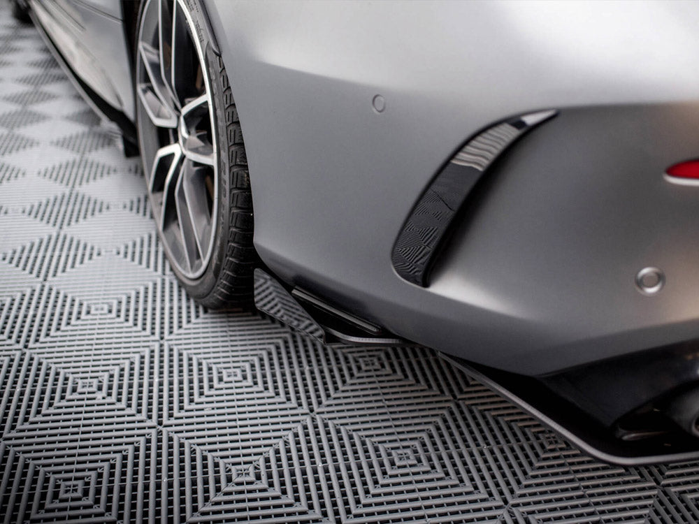 Divisores laterales traseros y aletas Maxton Design Street Pro - Mercedes C43 AMG C205 Facelift