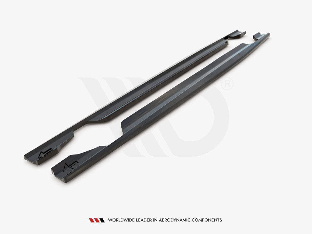 Maxton Design Street Plus Side Skirt Diffusers - Mercedes C43 AMG C205 Facelift