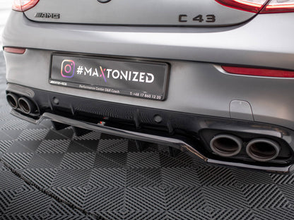 Maxton Design Street Plus Central Rear Splitter - Mercedes C43 AMG C205 Facelift