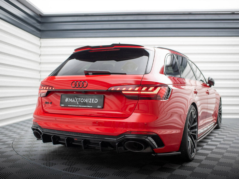 Maxton Design Street Plus Spoiler Cap - Audi RS4 B9