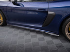Maxton Design Street Plus Side Skirt Diffusers - Porsche Cayman GT4RS 718