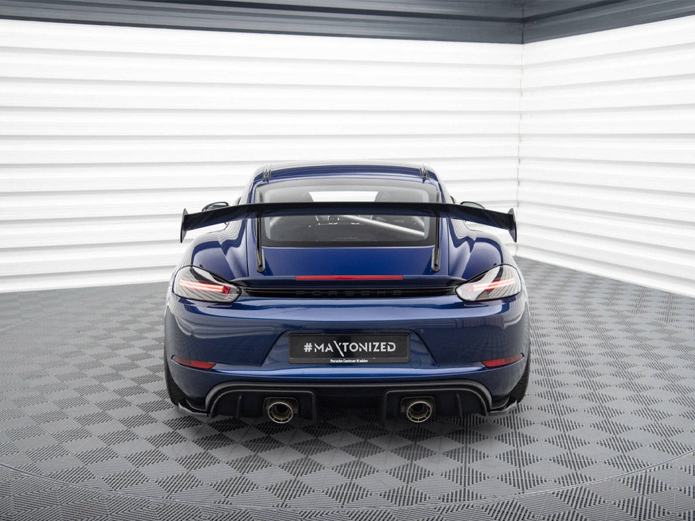 Divisores laterales traseros Maxton Design Street Plus - Porsche Cayman GT4RS 718