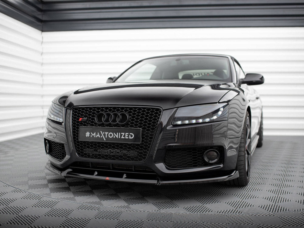 Maxton Design Street Plus Front Splitter V2 - Audi S5 8T