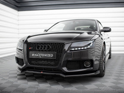 Maxton Design Street Plus Front Splitter V3 - Audi S5 8T