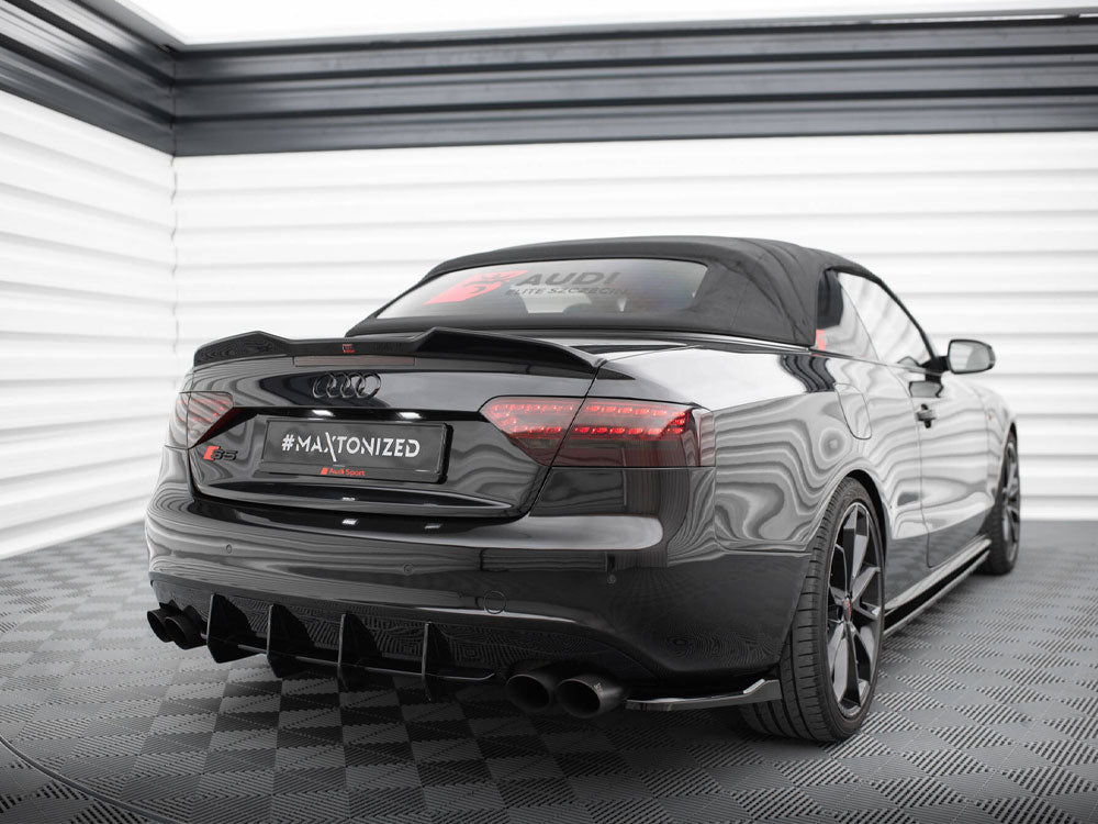 Maxton Design Street Plus Spoiler Cap 3D - Audi S5 8T Cabriolet