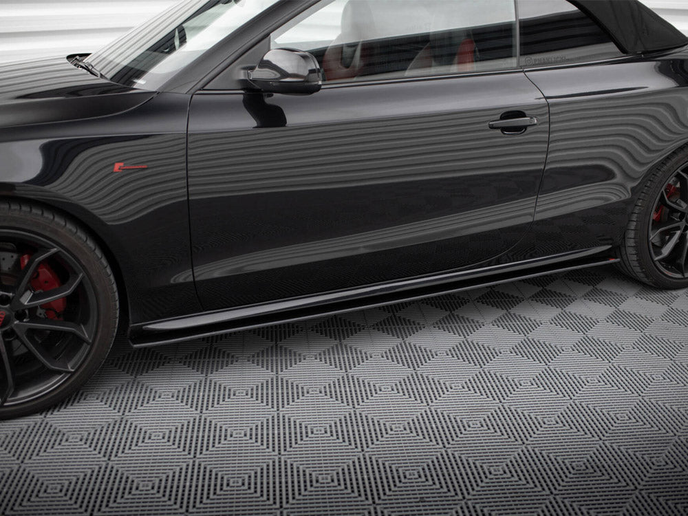 Maxton Design Street Pro Side Skirt Diffusers - Audi S5 8T Coupe