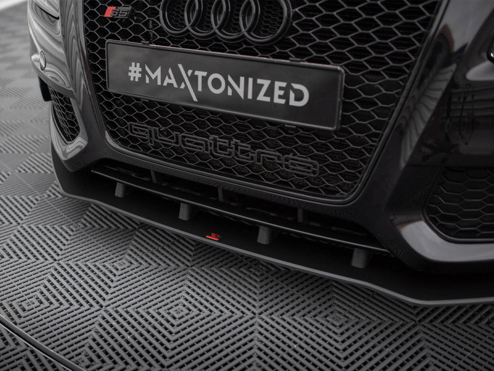 Maxton Design Street Pro Front Splitter - Audi S5 8T