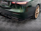 Divisores laterales traseros Maxton Design Street Plus - Mercedes E63 AMG W213/S213 Facelift