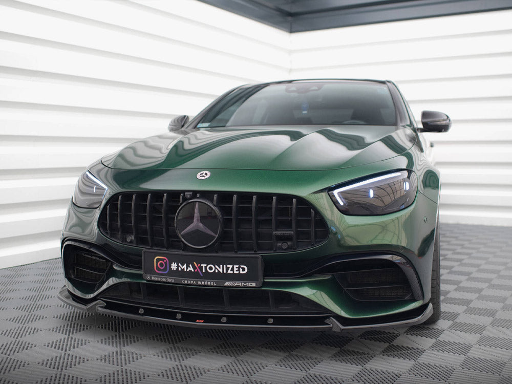 Divisor delantero Maxton Design Street Plus V2 - Mercedes E63 AMG W213/S213 Facelift