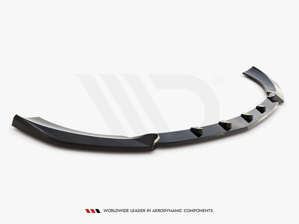 Maxton Design Street Plus Front Splitter V2 - Mercedes E63 AMG W213/S213 Facelift