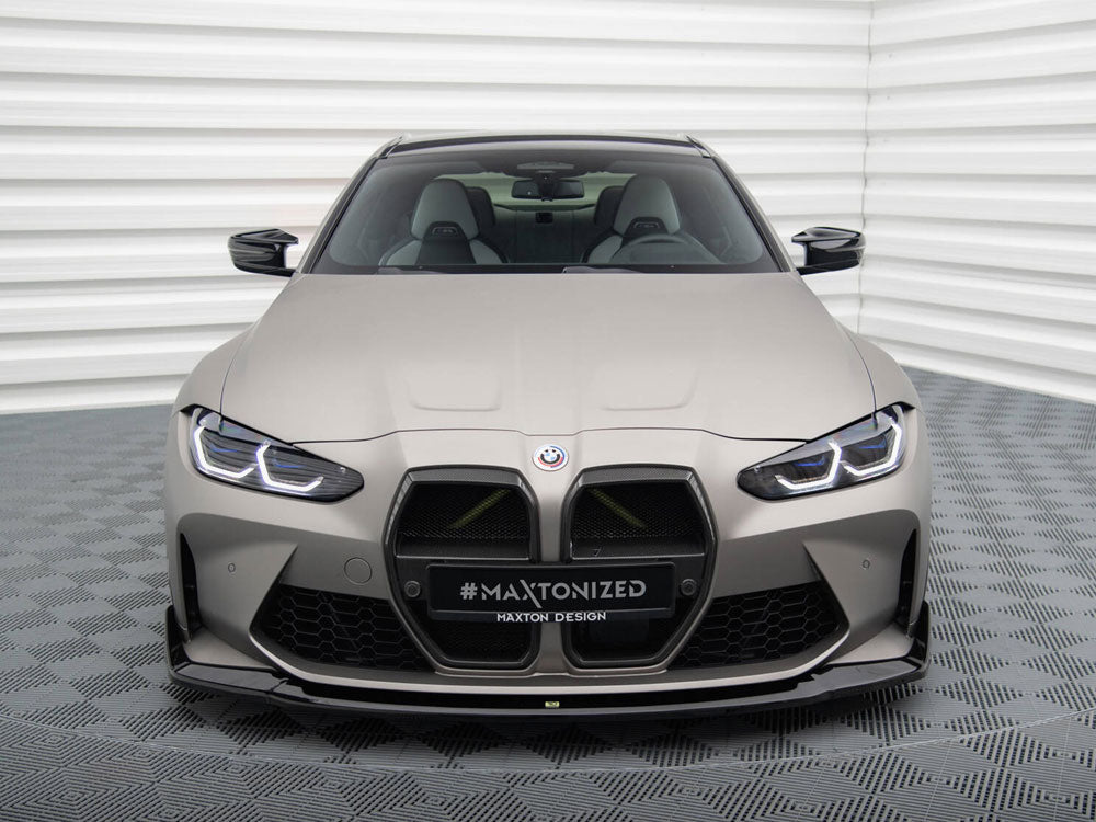 Maxton Design Street Plus Front Splitter V4 - BMW M3 G80/G81