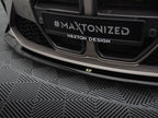 Maxton Design Street Plus Front Splitter V4 - BMW M3 G80/G81