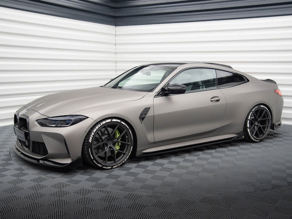 Difusores de faldones laterales Maxton Design Street Plus V3 - BMW M4 G82/G83