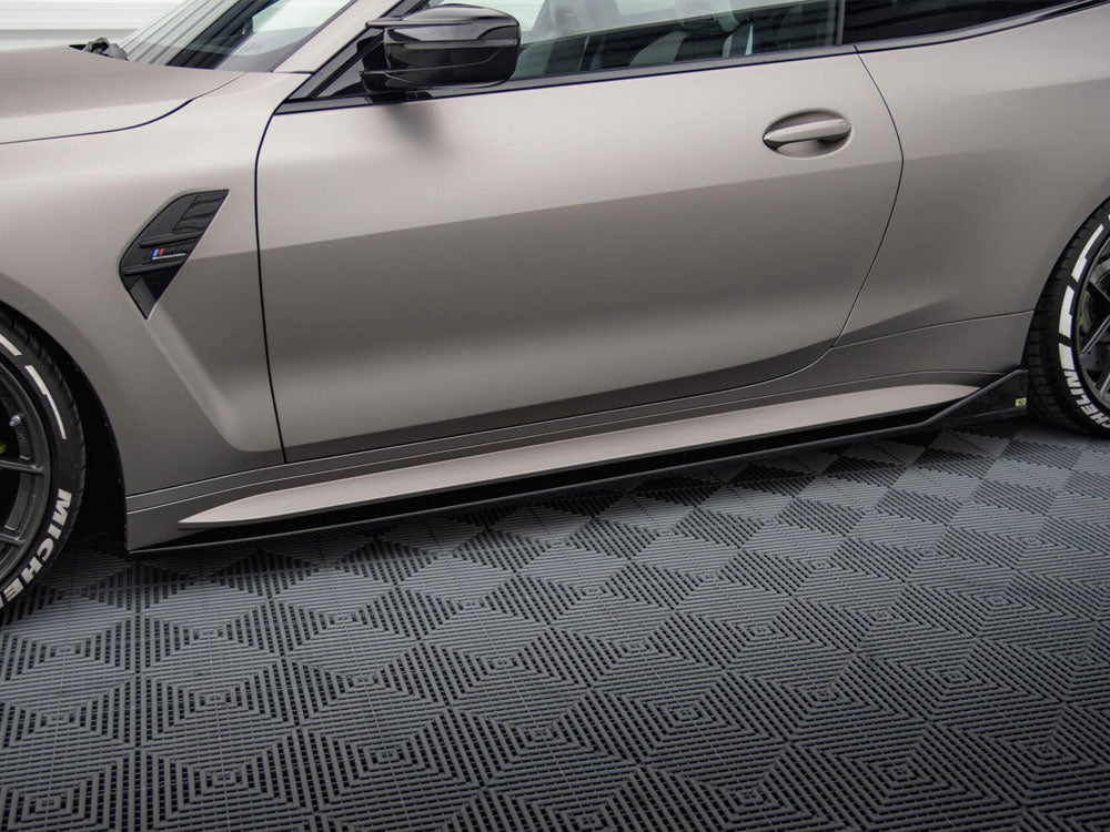 Difusores de faldones laterales Maxton Design Street Plus V3 - BMW M4 G82/G83